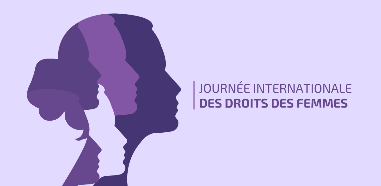 Bannière journée droits des femmes
